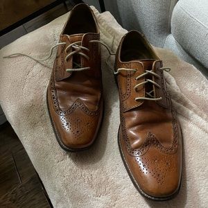 Cole Haan Men’s Brown Leather Oxford Dress Shoes